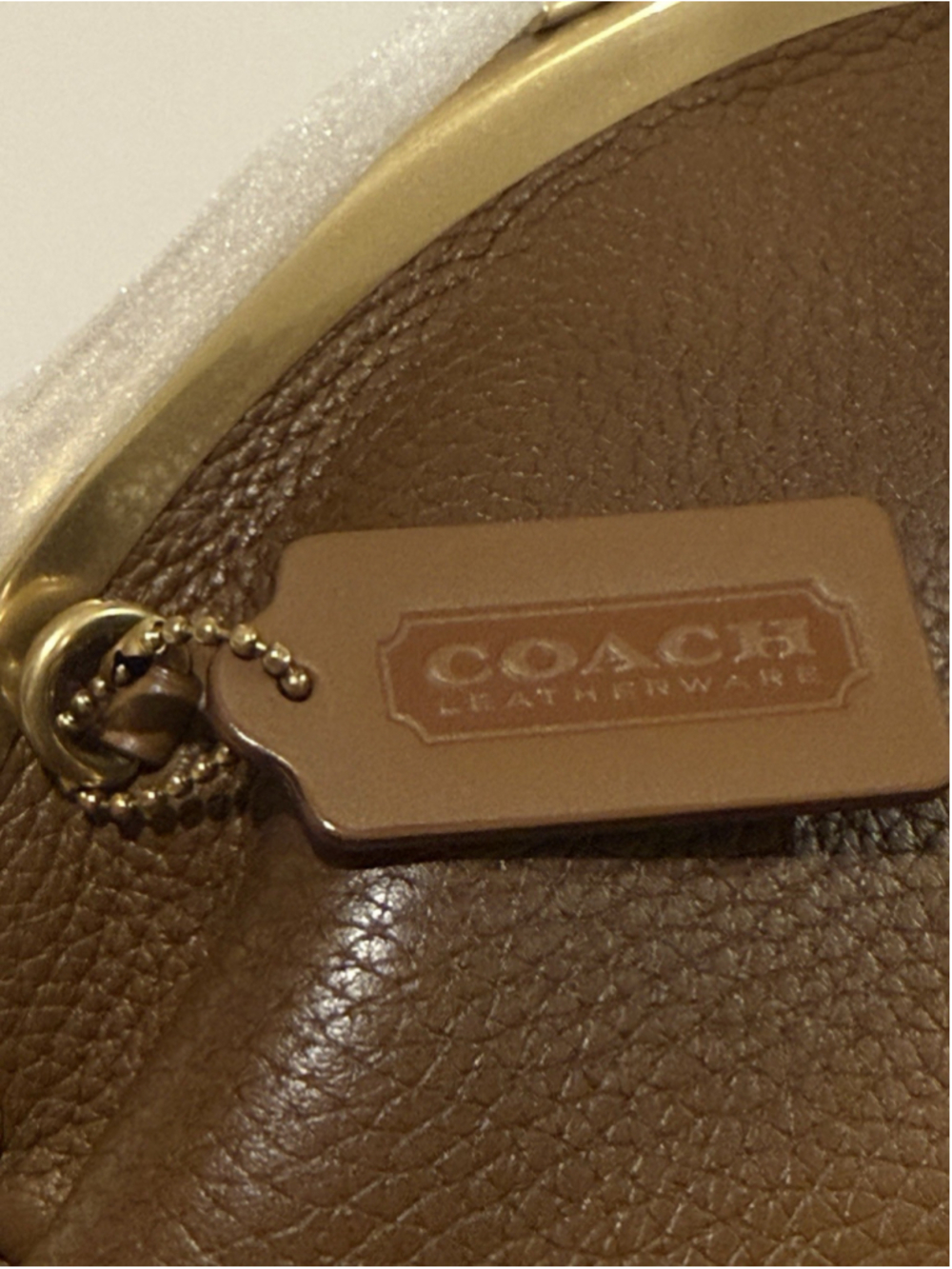 NEW Coach Football Kisslock Frame Bag CGP27 NWT IN HAND Ready to Ship - Picture 10 of 13